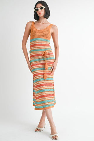 Alyssa Crochet Maxi Dress - MOD&SOUL - Contemporary Women's Clothing