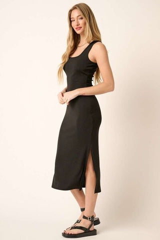 Black Midi Tank Dress - MOD&SOUL - Contemporary Women's Clothing