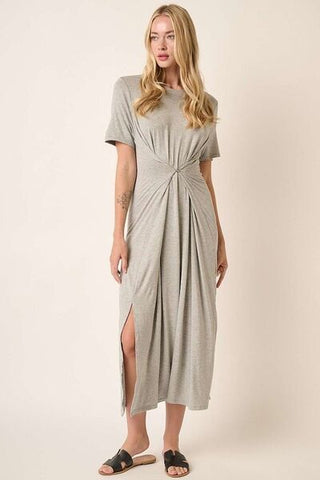 Button Waist Maxi Dress - MOD&SOUL - Contemporary Women's Clothing