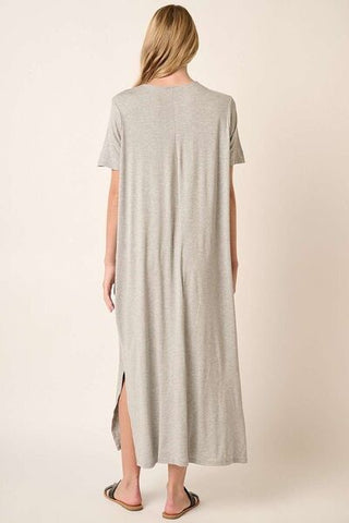 Button Waist Maxi Dress - MOD&SOUL - Contemporary Women's Clothing