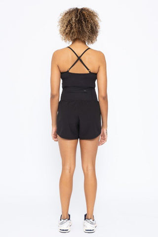 Cross Back Active Romper - MOD&SOUL - Contemporary Women's Clothing