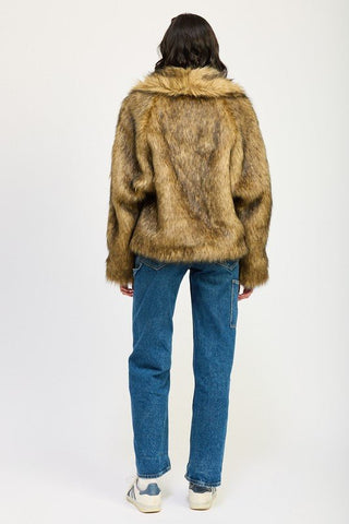 Faux Fur Jacket - MOD&SOUL - Contemporary Women's Clothing