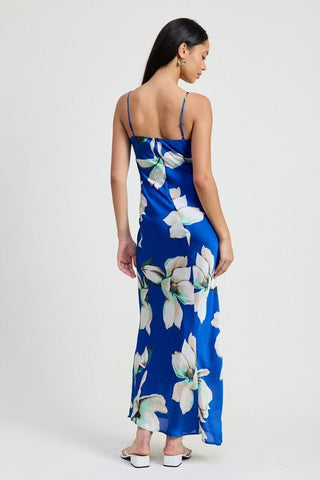 FLORAL BIAS MAXI DRESS - MOD&SOUL - Contemporary Women's Clothing