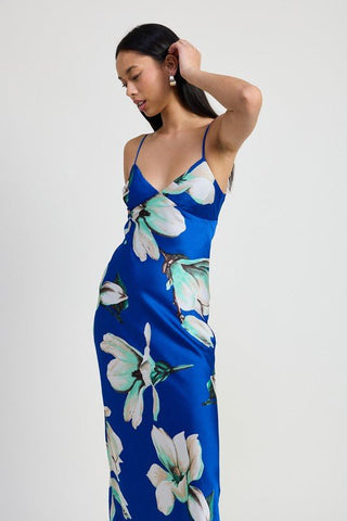 FLORAL BIAS MAXI DRESS - MOD&SOUL - Contemporary Women's Clothing