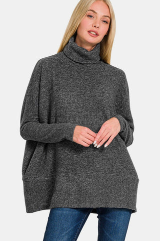 Hacci Turtleneck Sweater - MOD&SOUL - Contemporary Women's Clothing