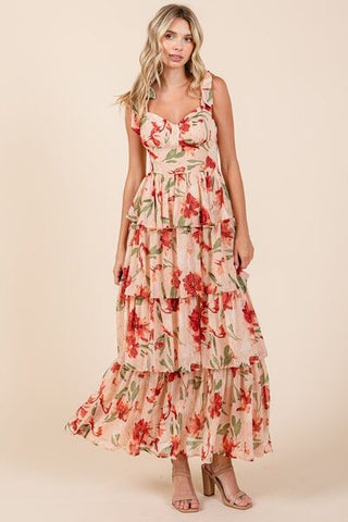 Jayden Floral Maxi Dress - MOD&SOUL - Contemporary Women's Clothing