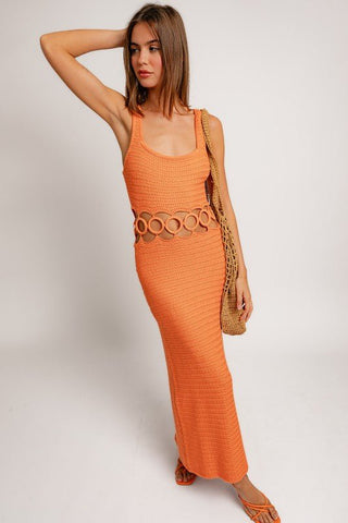 Kiley Crochet Dress - MOD&SOUL - Contemporary Women's Clothing