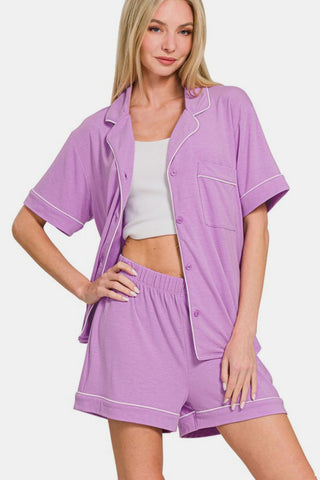 Zena Lounge Set - Lilac - MOD&SOUL - Contemporary Women's Clothing